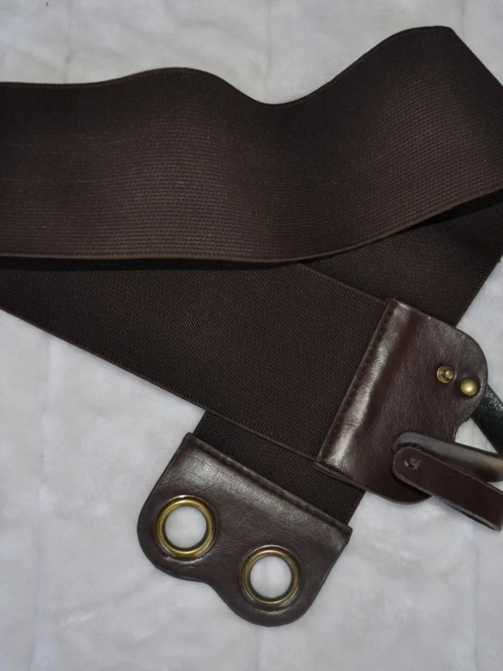 Women's Plus Size Belt retro vintage Stretchy Cinch Belt 3 Inch Wide High Waist